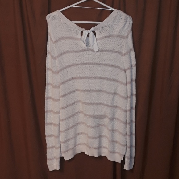 ** Lauren Conrad Antique Romance Sweater Gardenia - Picture 6 of 8